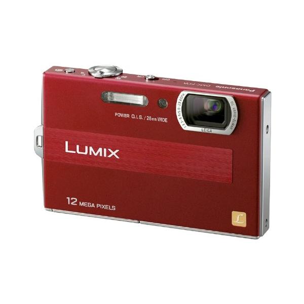 パナソニック デジタルカメラ LUMIX (ルミックス) FP8 レッド DMC-FP8-R