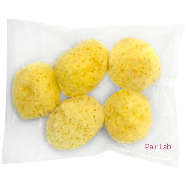 ペアラボ 天然海綿 スポンジ ウール種  4-6cm 5個セット希少種のウール種を入荷しました。この機会に是非お試しください。■商品説明天然海綿スポンジは、自然の恵みをそのまま取り入れたバスアイテムです。地中海の美しい海から厳選された天然海...