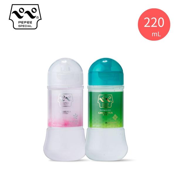 ローション ペペローシヨン ぺぺ ペペローション pepe サクラ グリーンティ 220ml ボトルタイプ ろーしょん 緑茶 桜 日本 潤い なめらか 摩擦 乾燥