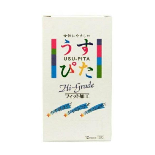 コンドーム ジャパンメディカル うすぴた 1500 Hi-Grade 12個入 コンドーむ こんどーむ スキン 避妊具 フィット こんどーむ スキン 避妊具 MB-C
