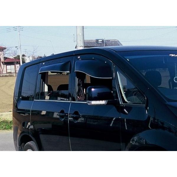 OXバイザー ブラッキーテン(リア用)【デリカD：5  CV5W・CV4W・CV2W・CV1W 】BLR-62