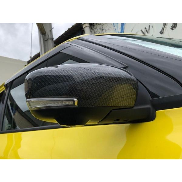 週末まで値下げ！zc31s用カーボン調 ブラックサイドミラーLEDウインカー内蔵 スイフトスポーツzc31sLEDウインカー付きカーボン調ドアミラー