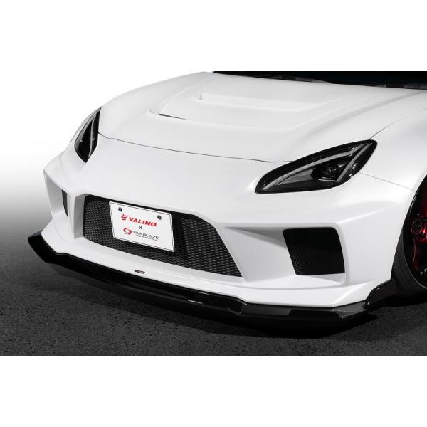 シルクブレイズSPORTS フロントバンパー(未塗装/黒ゲル)GR86 ZN8