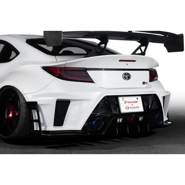 シルクブレイズSPORTS リアバンパー(未塗装/黒ゲル)GR86 ZN8 : ハート