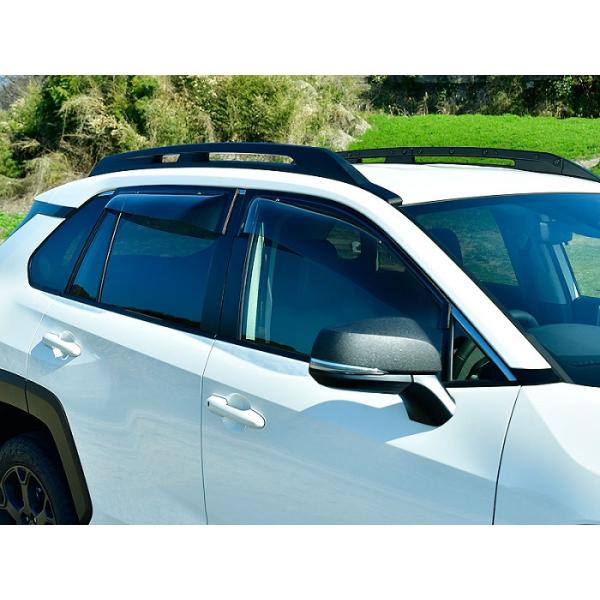 OXバイザー スポーティーカット[RAV4 / RAV4 PHV](フロント/リア)セット SP-133/OXR-146