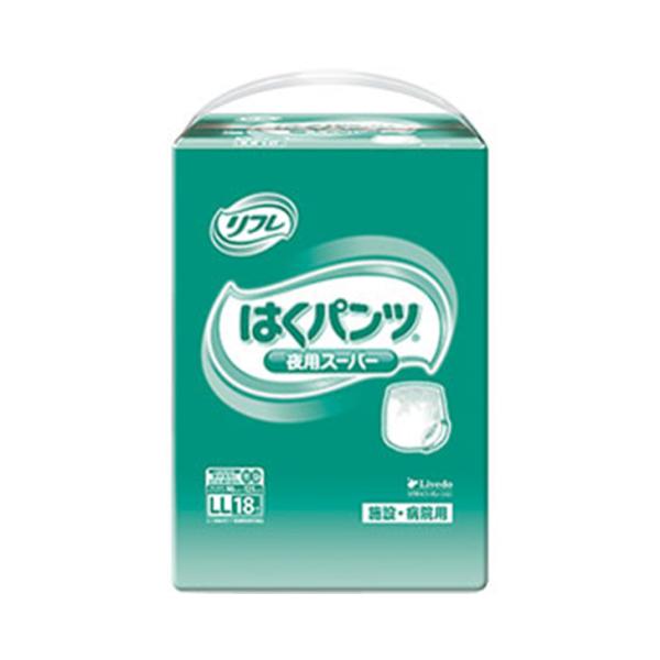 大人用紙おむつ リフレ 業務用 はくパンツ 夜用スーパー LL / 16597 18