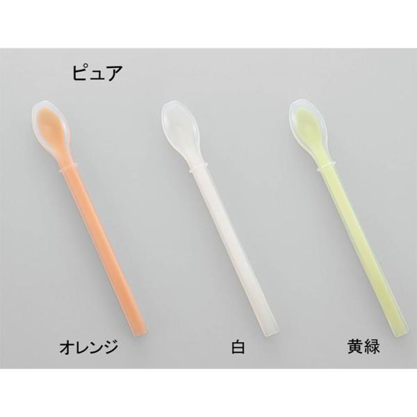 母の日 介護用 介護スプーン 福祉 食事 食器 リハビリ 麻痺 握力低下 リウマチ ソフトゴムスプーン ピュア  80代 孫 70代 / 811079