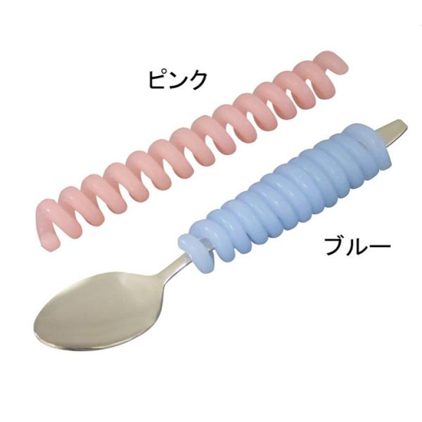 母の日 介護 便利 食事介助 食事補助 持ち手 もち手 曲がる 台和 くるくるシリコングリップ / HS-N23 80代 孫 70代 / 806058