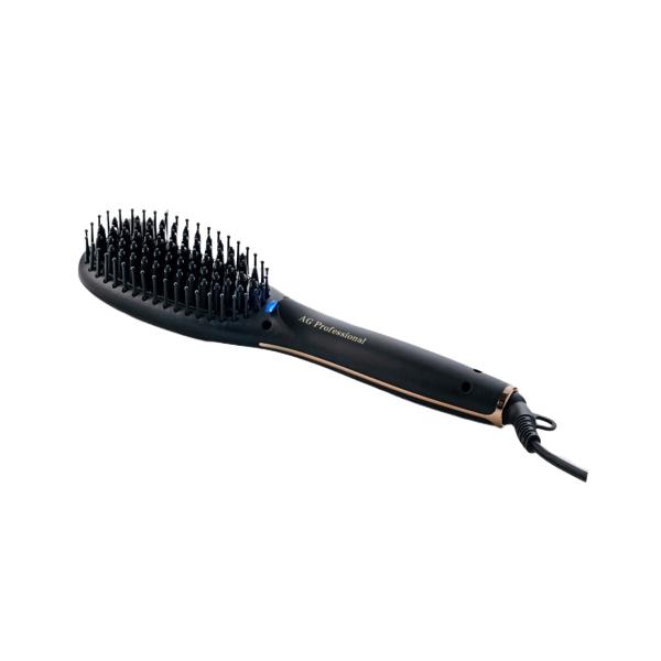 ヒートブラシアイロン ヘアアイロン ブラシ型 ブラシアイロン ブラシ型ヘアアイロン ストレート カール アイロン くせ毛 ブラッシング