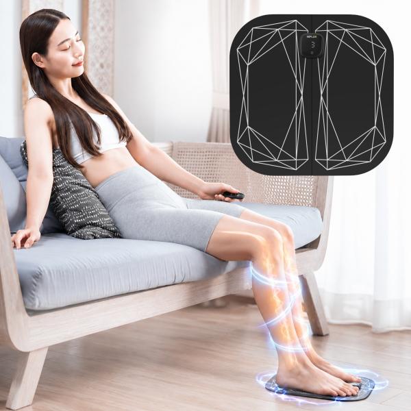 NIPLUX LEG FIT ニップラックス レッグフィット EMS フットマット EMS運動器 足裏 脚 筋肉 刺激 トレーニング 筋トレ ながら運動 運動不足 薄型 軽量 コードレス