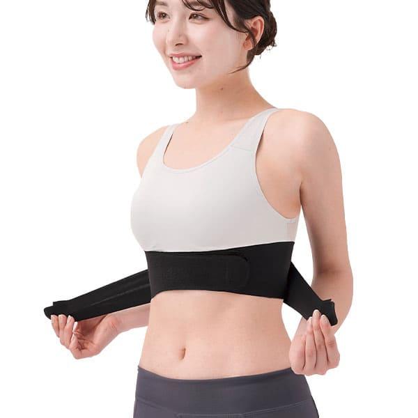 Dr.PRO 姿勢あばらベルト あばらベルト 肋骨サポーター 姿勢ベルト 姿勢サポーター あばら 肋骨 ベルト 姿勢サポート 薄型 メンズ レディース 男女兼用