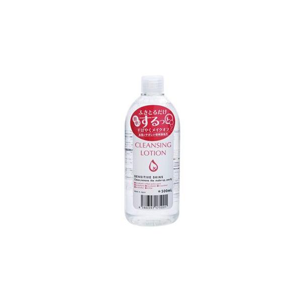 ピュアヴィヴィ クレンジングローション 500ml Purevivi 水クレンジング クレンジング メイク落とし 拭き取りクレンジング ふき取り化粧水 W洗顔不要 大容量