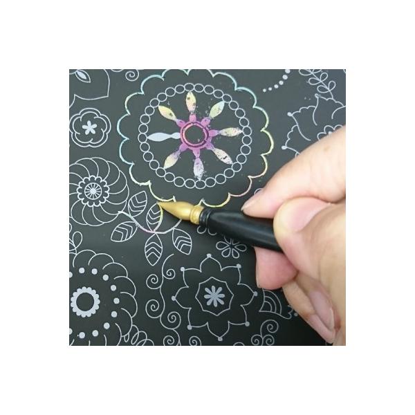 心がやすらぐスクラッチアート 幻想の花園 イラスト スクラッチアート ペン スクラッチ アート セット 塗り絵 お絵描き ぬりえ グッズ おすすめ 人気 Buyee Servis Zakupok Tretim Licom Buyee Pokupajte Iz Yaponii