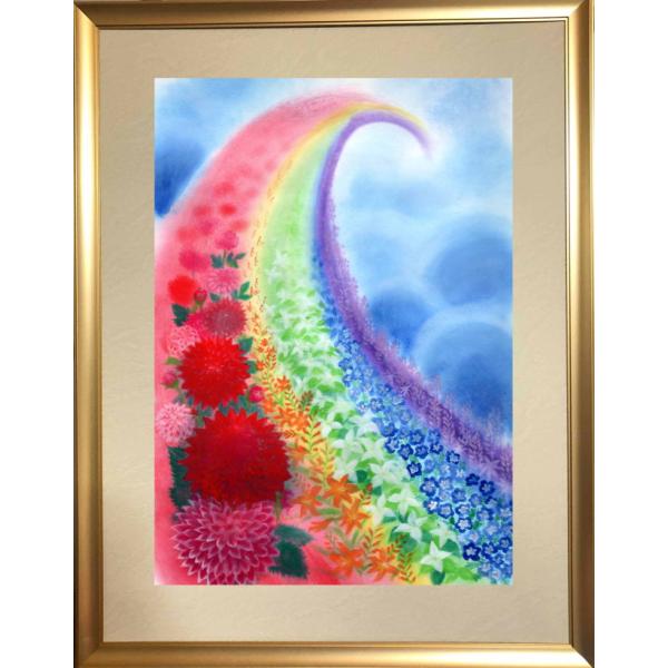 開運絵画　守護の方達からのメッセージ heartdrop_yuniho1692