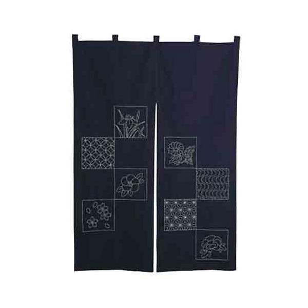 109 刺し子キット のれん 花ごよみ Pindo Com Py