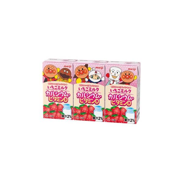 アンパンマンのいちごオ・レ　125ml×3本×12パック
