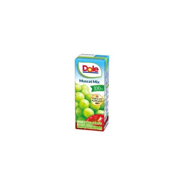 Dole　マスカットミックス100％　200ml×18本　