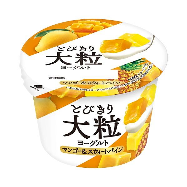 北海道乳業 とびきり大粒ヨーグルト マンゴー＆スウィートパイン 120g