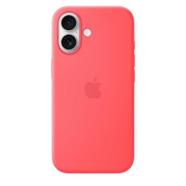 MagSafe対応iPhone 17eシリコーンケース☆ブライトグアバ 送料無料】MagSafe対応 iPhone 17 シリコーンケース - ブライトグアバ