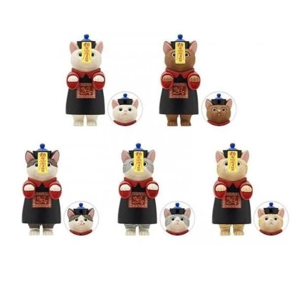 「商品情報」「主な仕様」内容 1. ミルク 2. チョコ 3. ハチワレ 4. サバトラ 5. クリームサイズ：全高約52mm