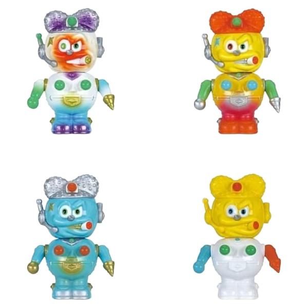 ケンエレファント トイズビアン ロボメミョン フィギュアコレクション 全4種セット フルコンプ ガチャ ガチャガチャ ロボット フィギュア デザイナーズ