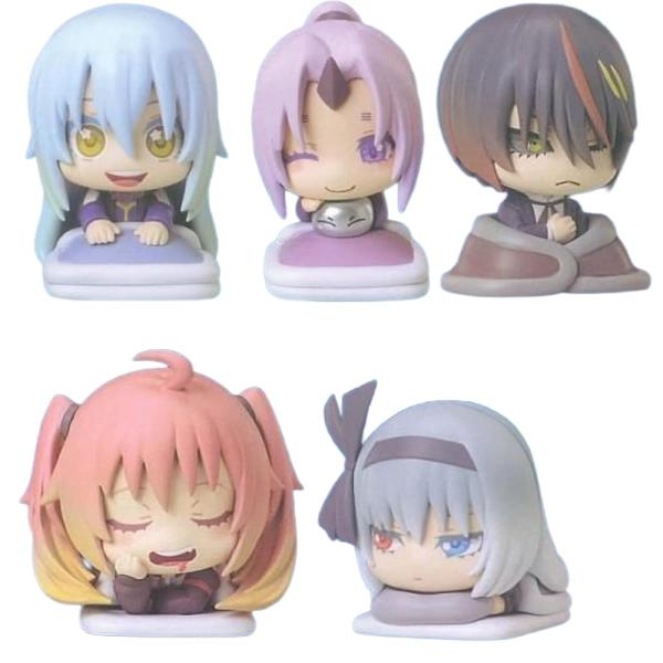 転生したらスライムだった件 転スラ おねむたん にどね アースカラーVer. 全5種セット フルコンプ ガチャ ガチャガチャ カプセルトイ フィギュア かわいい