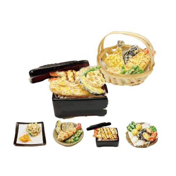 レインボー 和食これくしょん 日本の天ぷら弐 × 全6種セット フルコンプ ガチャガチャ カプセルトイ 食品サンプル ミニチュア リアル