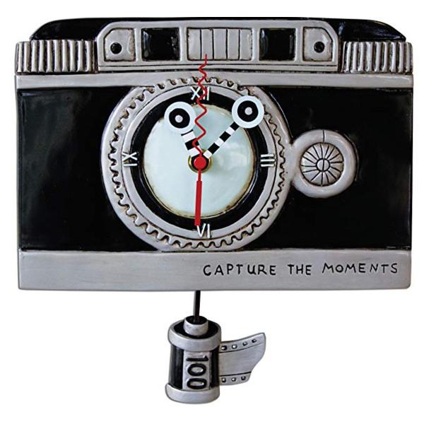 Allen Designs アレン・デザイン ビンテージ・カメラの振り子時計