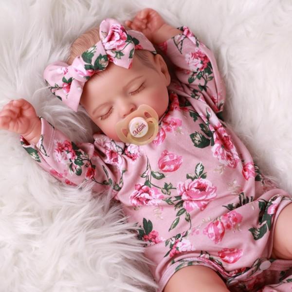 REBORn BABY DOLL 本体　リアル赤ちゃん Amazon.com: WOOROY Realistic Reborn Baby Dolls Girl - 20 Inch