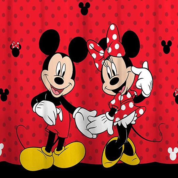 Disney ディズニー ミッキー ミニー マウス シャワーカーテン 約178 1cm Dis Jf077tcd 輸入セレクトショップハートランド 通販 Yahoo ショッピング