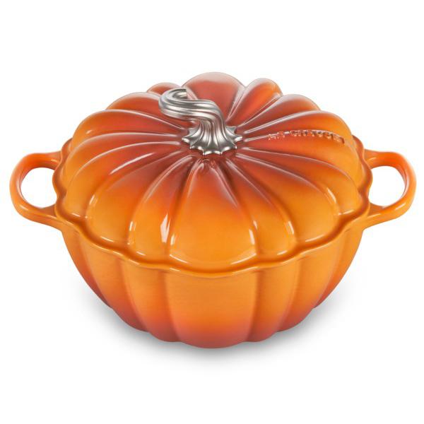 Le Creuset ル・クルーゼ　 パンプキン・ココット　(パーシモン） 4QT