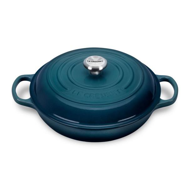 話題の人気 ルクルーゼ鍋２２ｃｍビュッフェ キャセロール Le Creuset