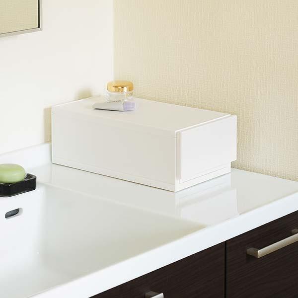 ���[�P�[�X ���{�� �R���N�g�P�[�X S�X���� ����12.6cm ��18.8cm ���s��35.8cm 1�i �z���C�g ������� ���_�� �V���v�� squ+ �������� SANKA  �T���J ��^