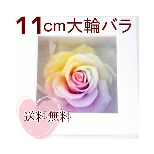 フラワーマーケット花由 【高級プリザーブドフラワー】ケース入り 大輪