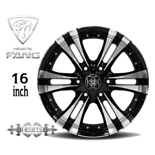200系 ハイエース FANG16インチ アルミ ホイール 16inch 6穴 16インチ