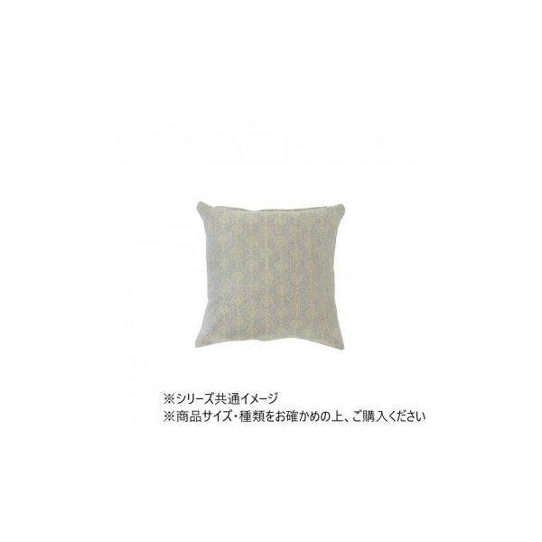 クッションカバー ジャガード モザイクタイル グレー 15624883359