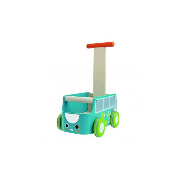 可愛い手押し車のおもちゃです。手押し車には、小さなおもちゃを入れることが出来ます。