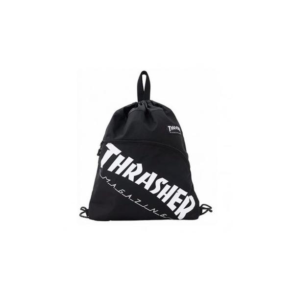 THRASHER TH-W ナップザック ブラック/ホワイト 732023