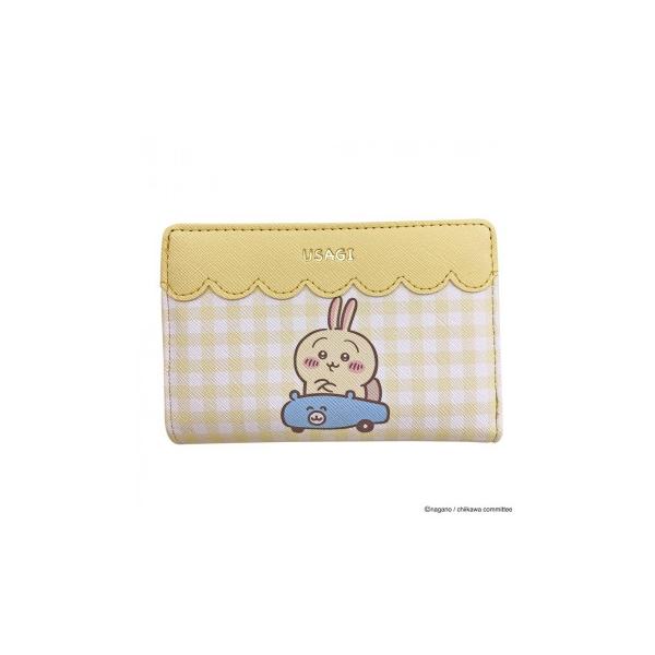 ちいかわ ファスナー財布 イエロー(うさぎ)CHI11-1