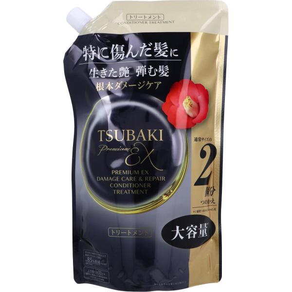 TSUBAKI(ツバキ) プレミアムEX ダメージケア＆リペア コンディショナートリートメント 詰替用 600mL