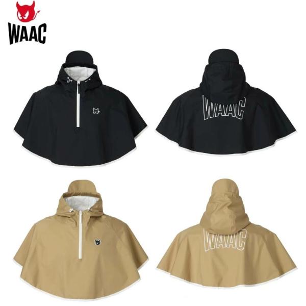 WAAC ワック レインポンチョ メンズ レディース ゴルフウェア