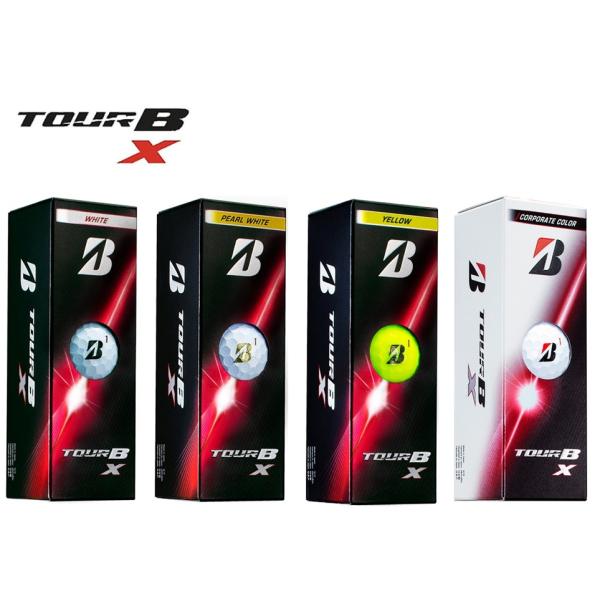 BRIDGESTONE GOLF TOUR B X 2026年モデル ゴルフボール 1スリーブ(3個