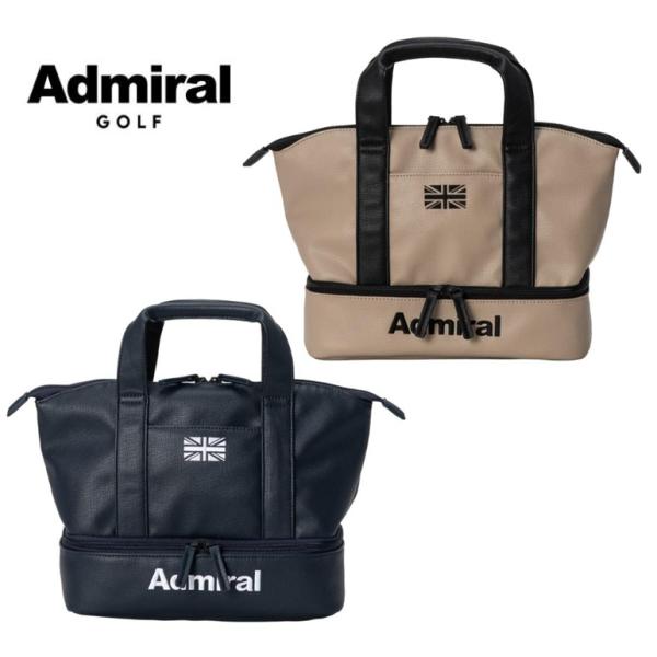 アドミラル ゴルフ ラウンドバッグ ADMZ6AT8 保冷ポケット 2段式 カートバッグ Admiral Golf