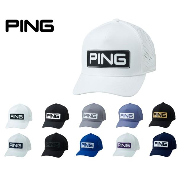 PING（ピン） キャップ HW-T2501 ツアーキャップ キャンディーバーロゴ