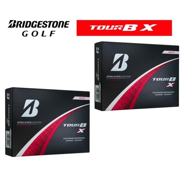 ブリヂストン TOUR B X ホワイト 2ケース BRIDGESTONE GOLF ブリヂストン TOUR B X ツアーB 2024年モデル