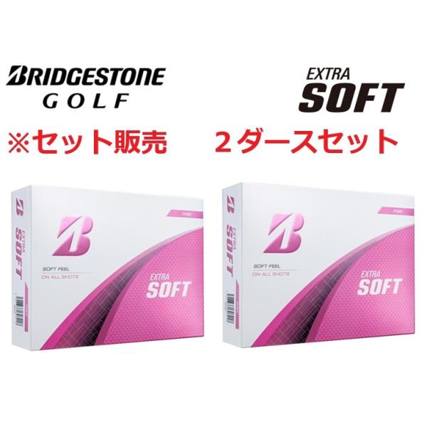 BRIDGESTONE GOLF ブリヂストンゴルフ エクストラソフト ボール ピンク