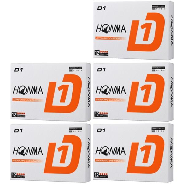 HONMA GOLF（本間ゴルフ） 【5ダース】ホンマゴルフ ボール D1