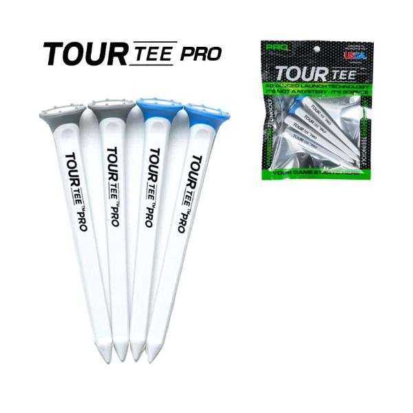 他サイト： ツアーティー プロ Tour Tee Pro T-489 ブルー/グレー 4本パックの商品画像