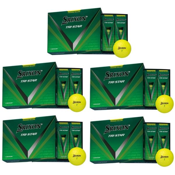 新品　スリクソン  トライスター　2024年モデル　イエロー　3ダース SRIXON ダンロップ スリクソン TRI-STAR トライスター 2024年