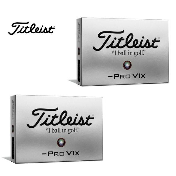 新品  タイトリスト PRO V1X レフトダッシュ　2ダース Titleist タイトリスト PROV1x LEFT DASH プロV1x レフト